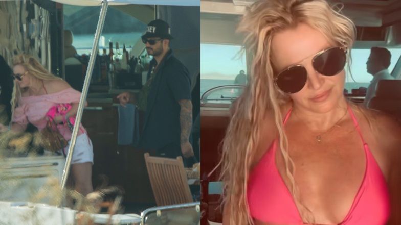 Britney Spears z nowym facetem na jachcie