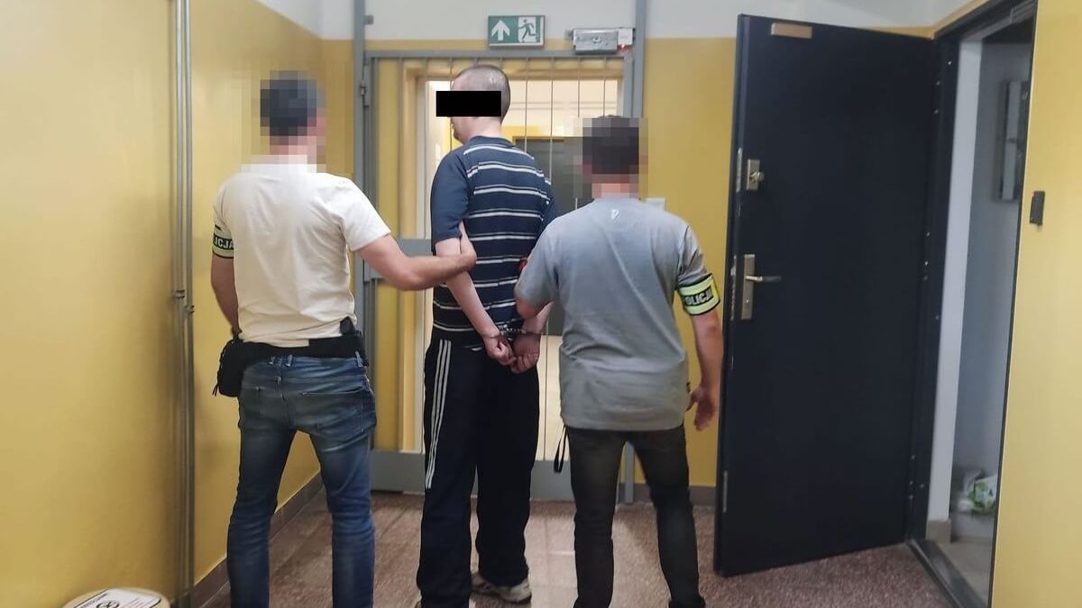 Zatrzymany mężczyzna za pobicie własnej babci