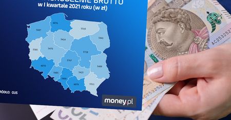 Mapa zarobków. Gdzie w Polsce pensje są najwyższe?
