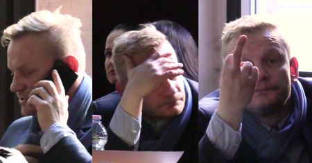 Bartosz Żukowski wściekły na rozprawie rozwodowej