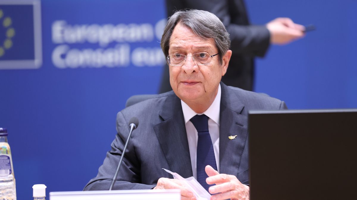 Na zdjęciu prezydent Cypru Nikos Anastasiadis