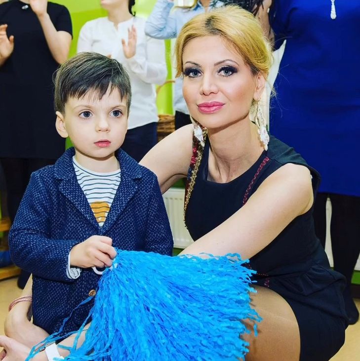 Maja Rutkowski z Krzysztofem Juniorem