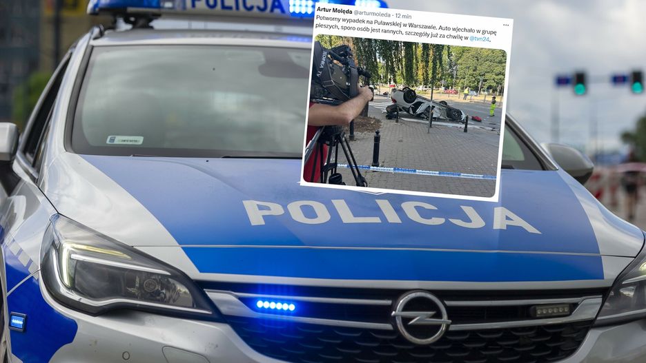 Fatalny wypadek w centrum Warszawy