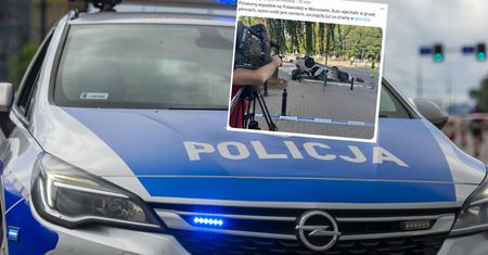 Groźny wypadek w Warszawie. Są ranni