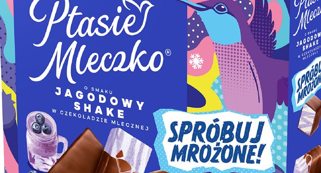 "Spróbuj po zmrożeniu" zachęca Wedel w nowej kampanii Ptasiego Mleczka