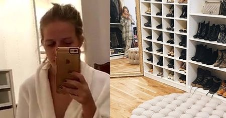 Jessica Mercedes chwali się nową szafą... (FOTO)