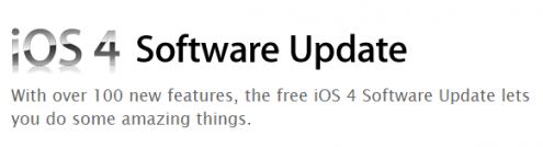 Apple wydaje iOS 4.1 beta