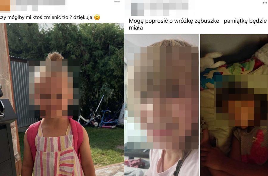 Przerabianie zdjęć dzieci - niepokojący trend w internecie