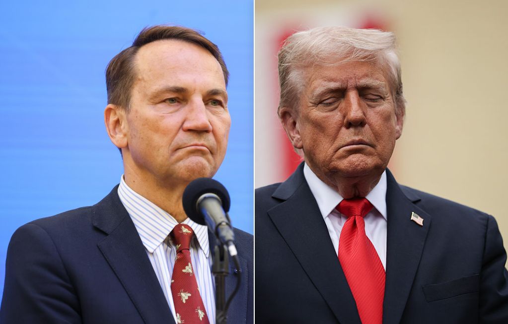 Sikorski w Fox News uderza w Trumpa: miały być sankcje, a dostaliśmy Alaskę