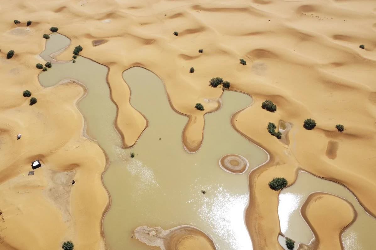 Flooding in the Sahara