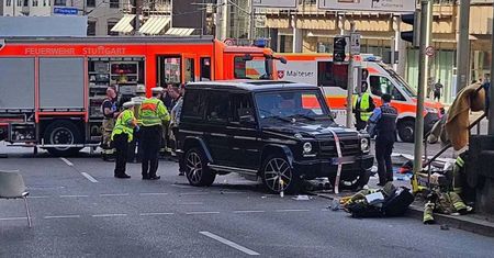 Niemcy w szoku. Katastrofa na ulicach Stuttgartu