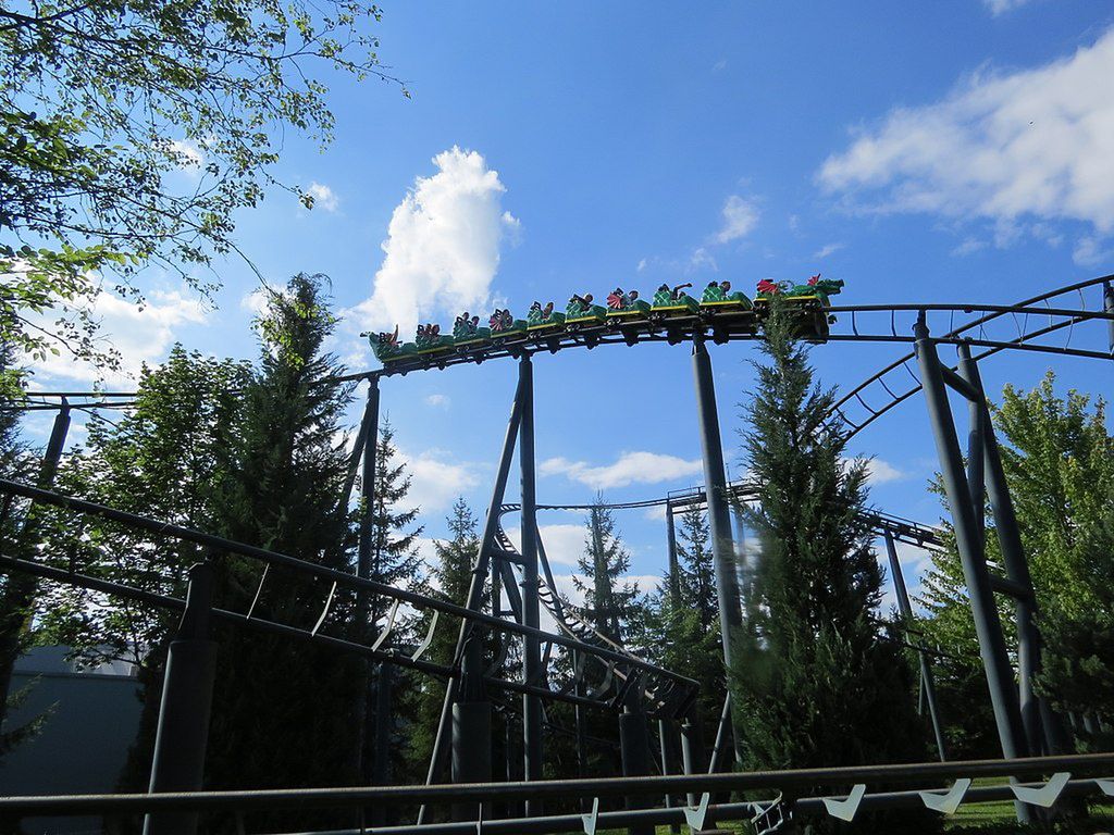 Wypadek zdarzył się na rollercoasterze "Ognisty Smok"