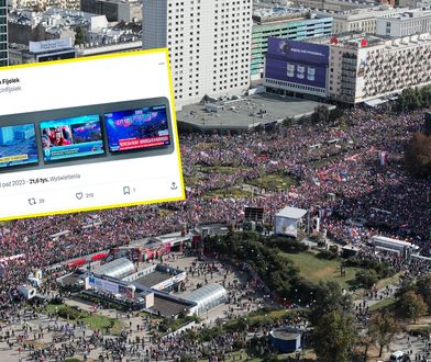 TVN24 i Polsat pokazały marsz. Kolejny popis TVP Info