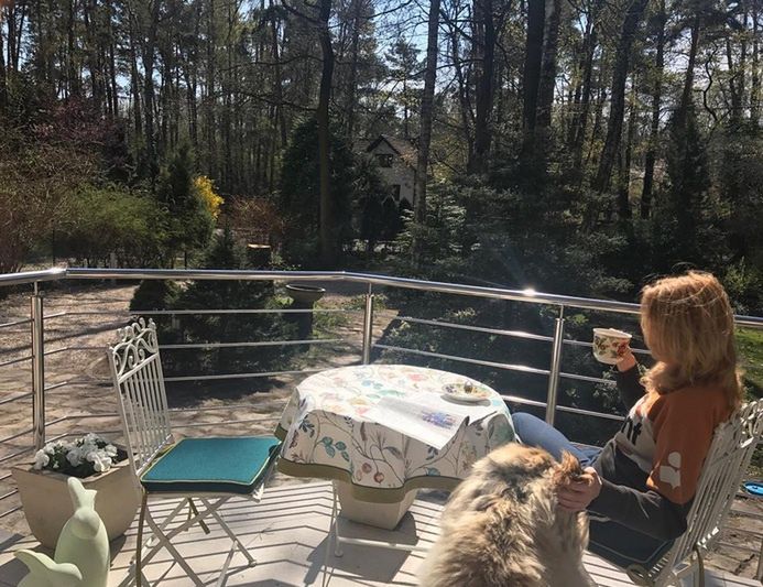 Tak mieszkają Dorota Chotecka i Radosław Pazura