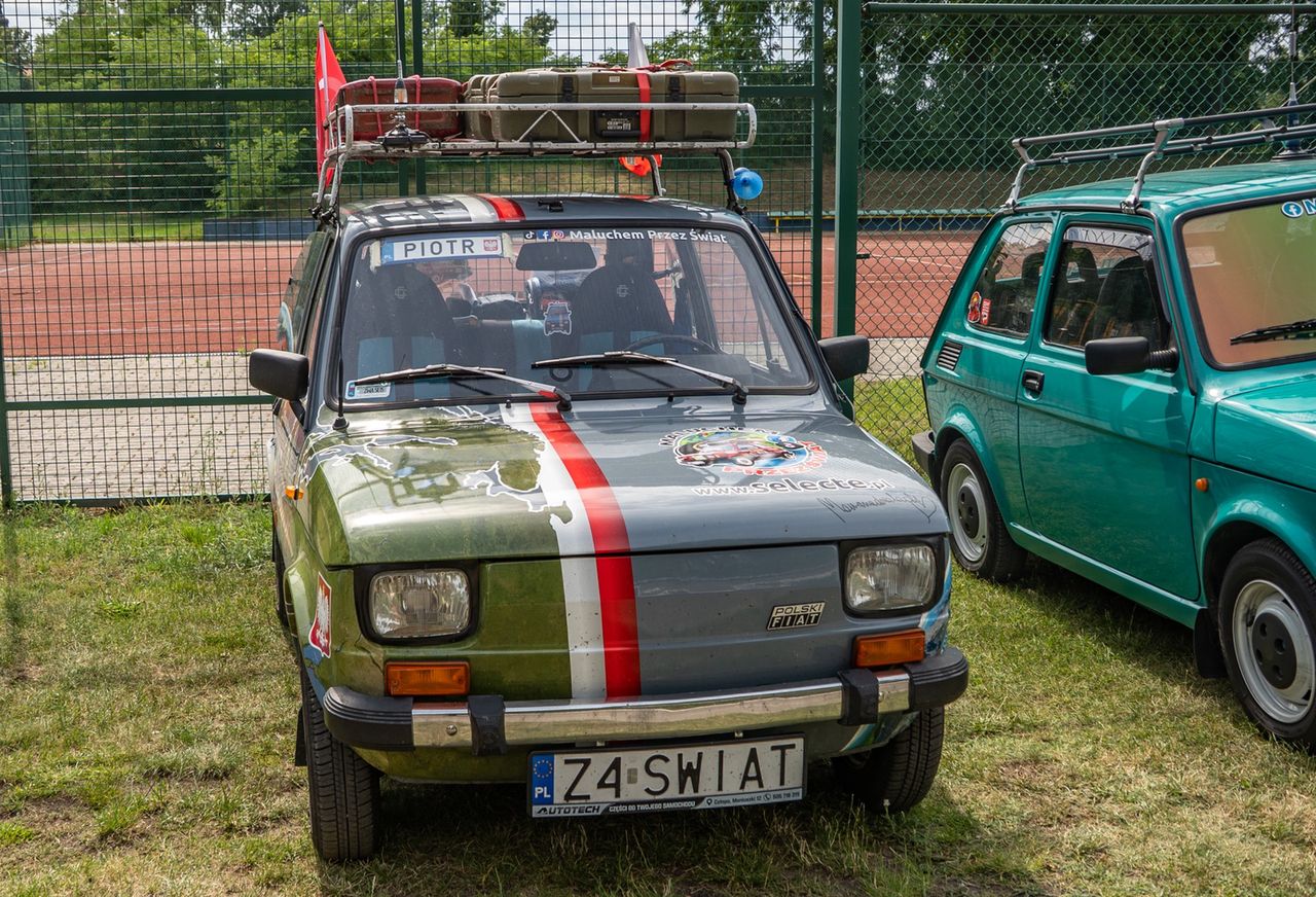 Zlot Fiatów 126p, Maluch, Fiat, Lubasz