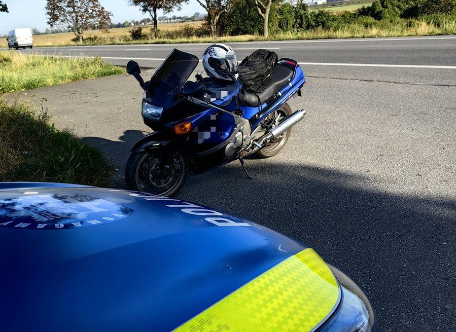 Środa Wielkopolska: Motocyklista z sądowym zakazem zatrzymany