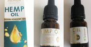 Uwaga, THC w produktach z konopi. Nie kupuj tych olejków