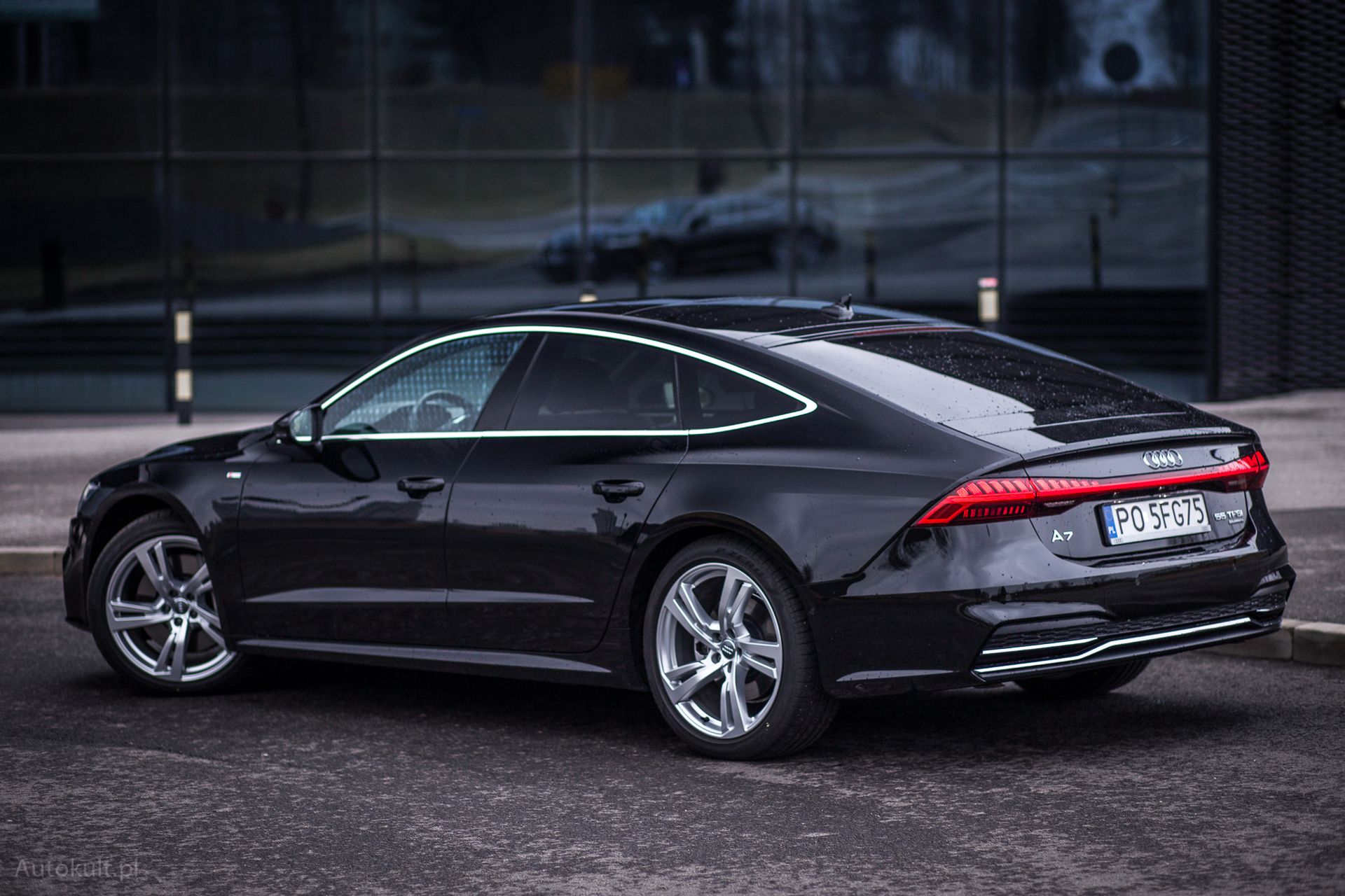 Audi A7 55 TFSI S tronic quattro (2018) (fot. Mateusz Żuchowski)