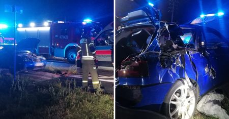 Zderzenie na trasie nad Bałtyk. Pociąg pełen turystów