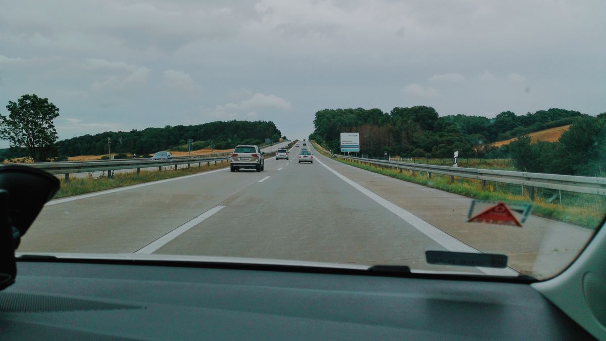 Na granicy nie czekała nas żadna kontrola - dokładnie tak, jak w czasach przed wirusem.