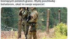 „Sieci” zachęcają do wysyłania pocztówek Straży Granicznej, „Gazeta Polska” do wywieszania polskich flag