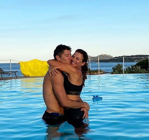 Anna i Robert Lewandowscy