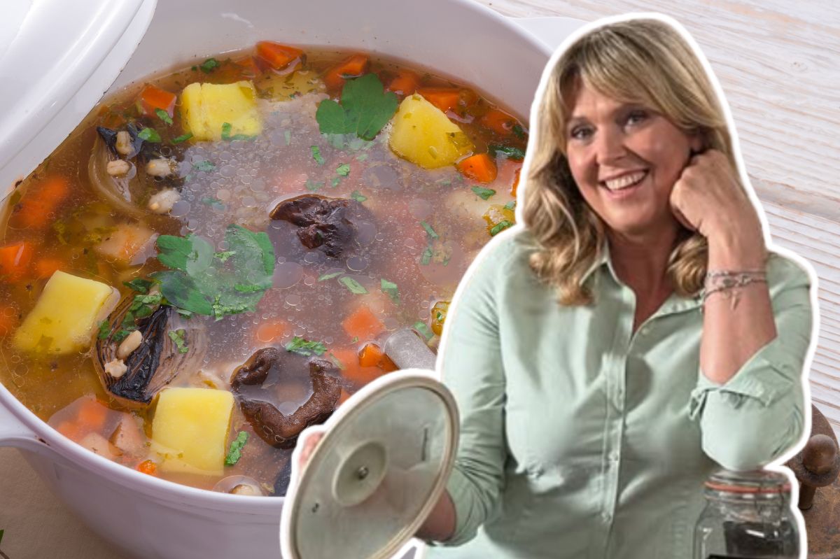 Ewa Wachowicz gotuje krupnik inny niż wszystkie. Jest jeszcze zdrowszy i smaczniejszy