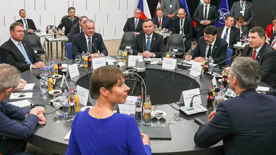 Zdjęcie ze Szczytu Bukaresztańskiej Dziewiątki z 2019 r.