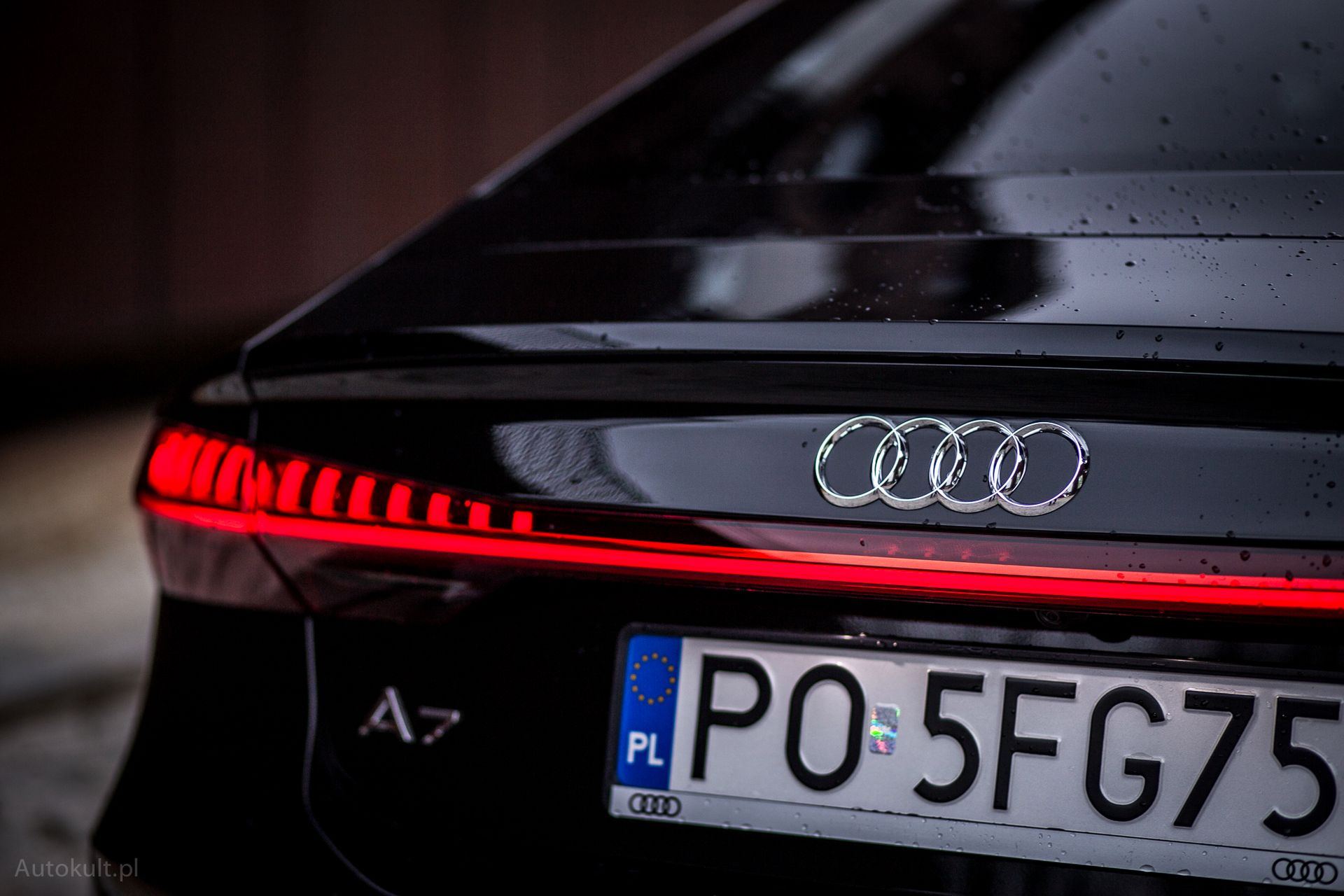 Audi A7 55 TFSI S tronic quattro (2018) (fot. Mateusz Żuchowski)