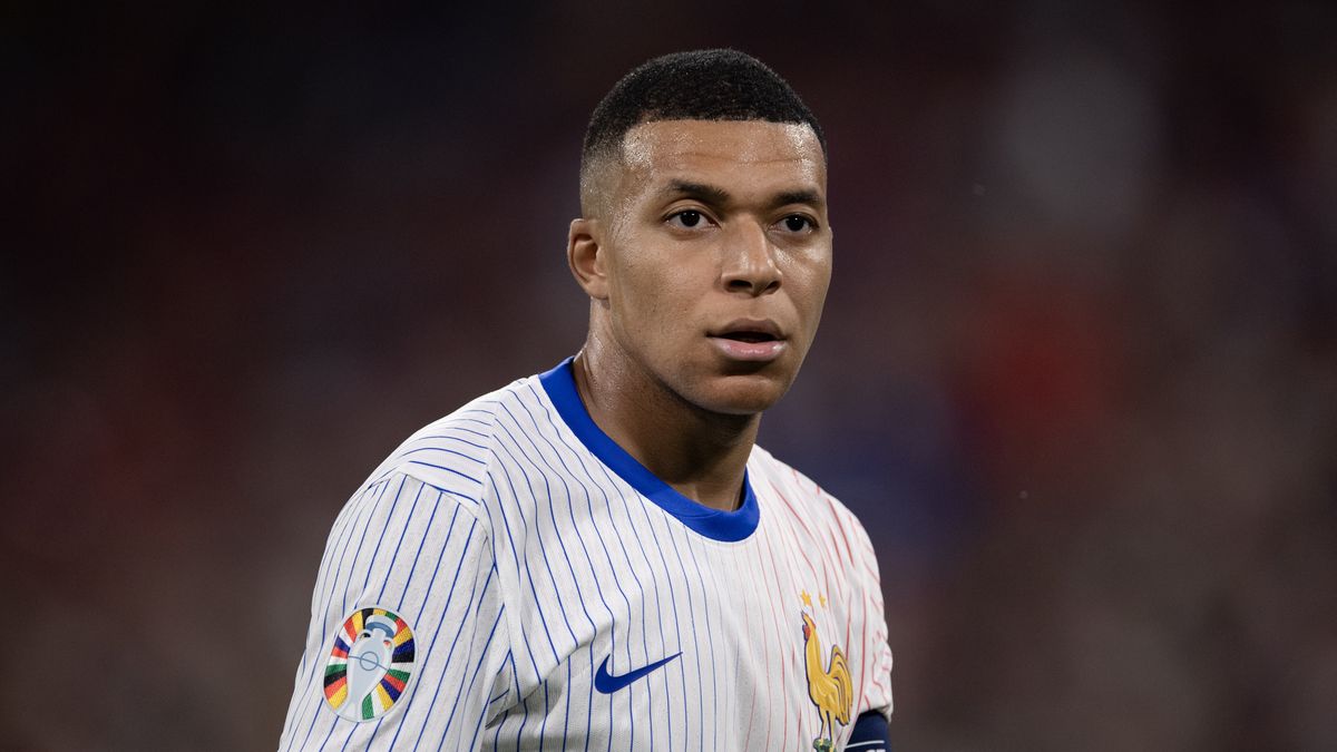 MUNICH, GERMANY - JULY 9: Kylian Mbappe of France during the UEFA EURO 2024 semi-final match between Spain v France at Munich Football Arena on July 9, 2024 in Munich, Germany. (Photo by Visionhaus/Getty Images)