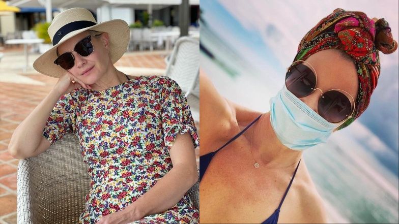 Małgorzata Kożuchowska na wakacjach