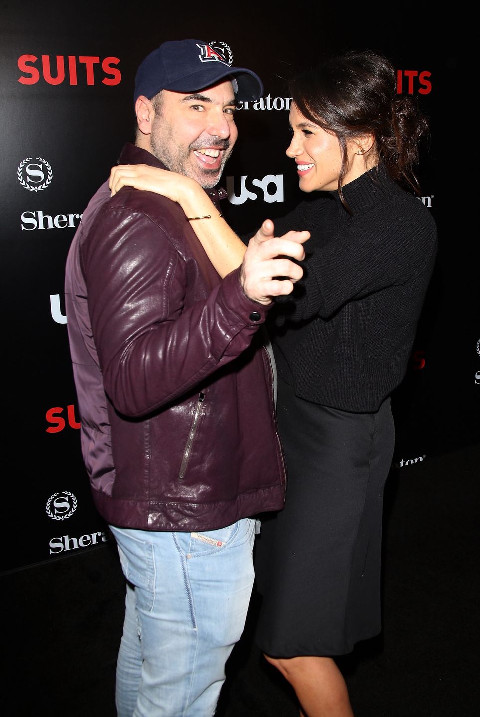 Meghan Markle za czasów serialu "W garniturach" 