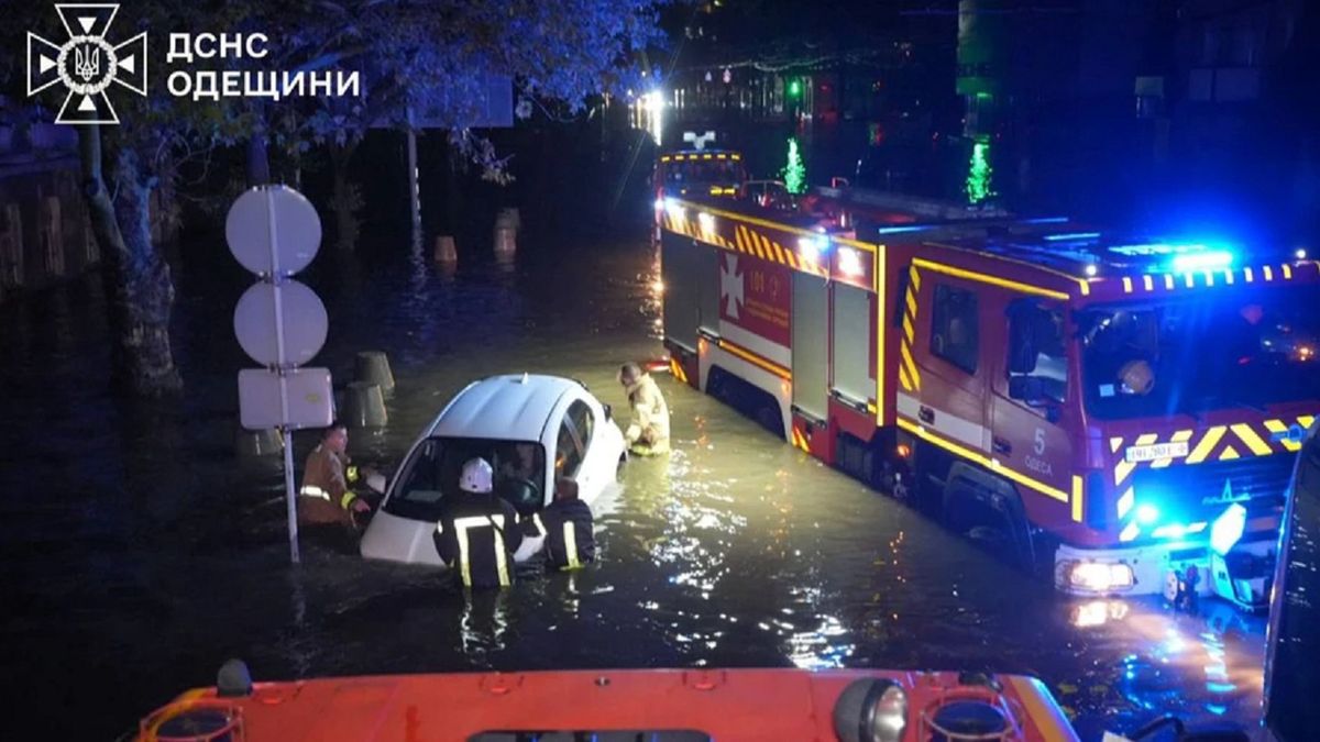Dramatyczne skutki ulewy w Odessie