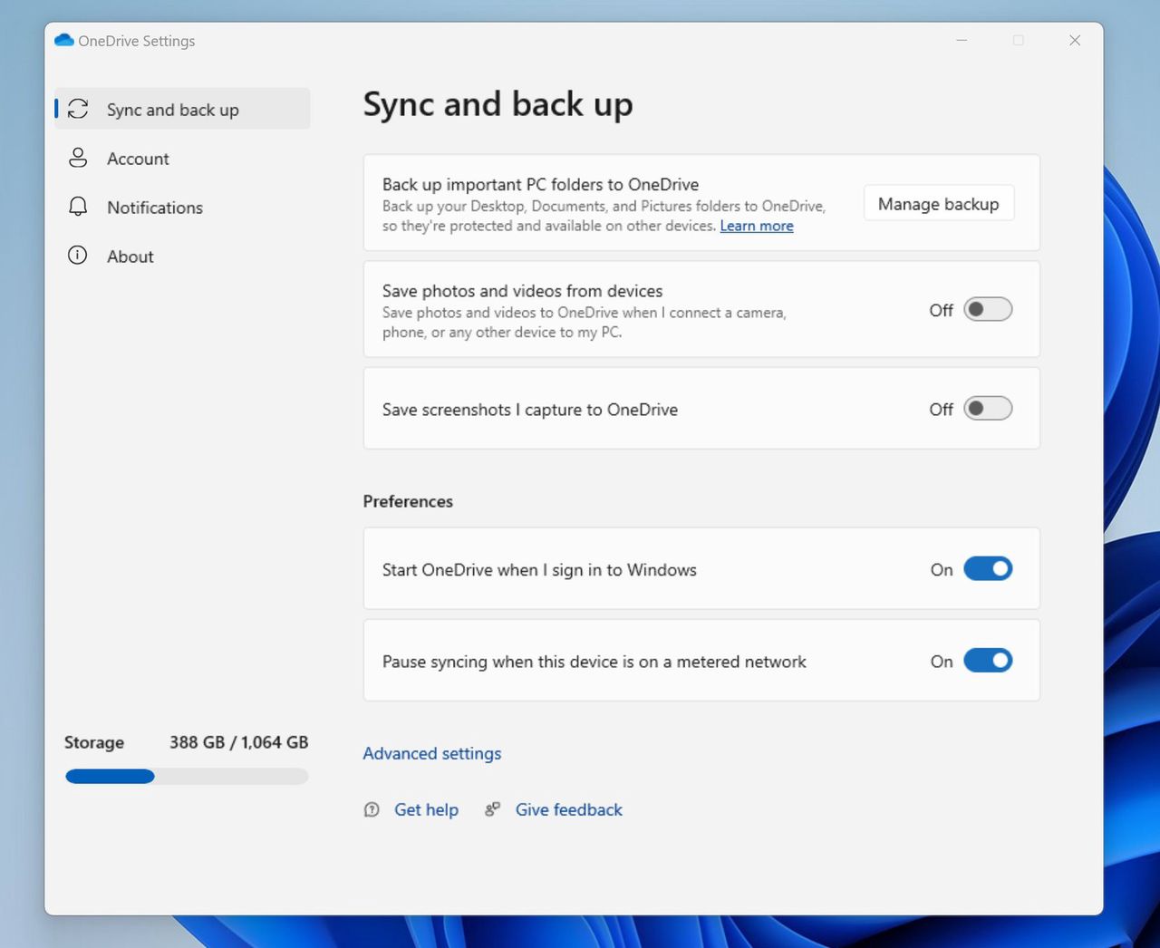 Nowy klient OneDrive'a