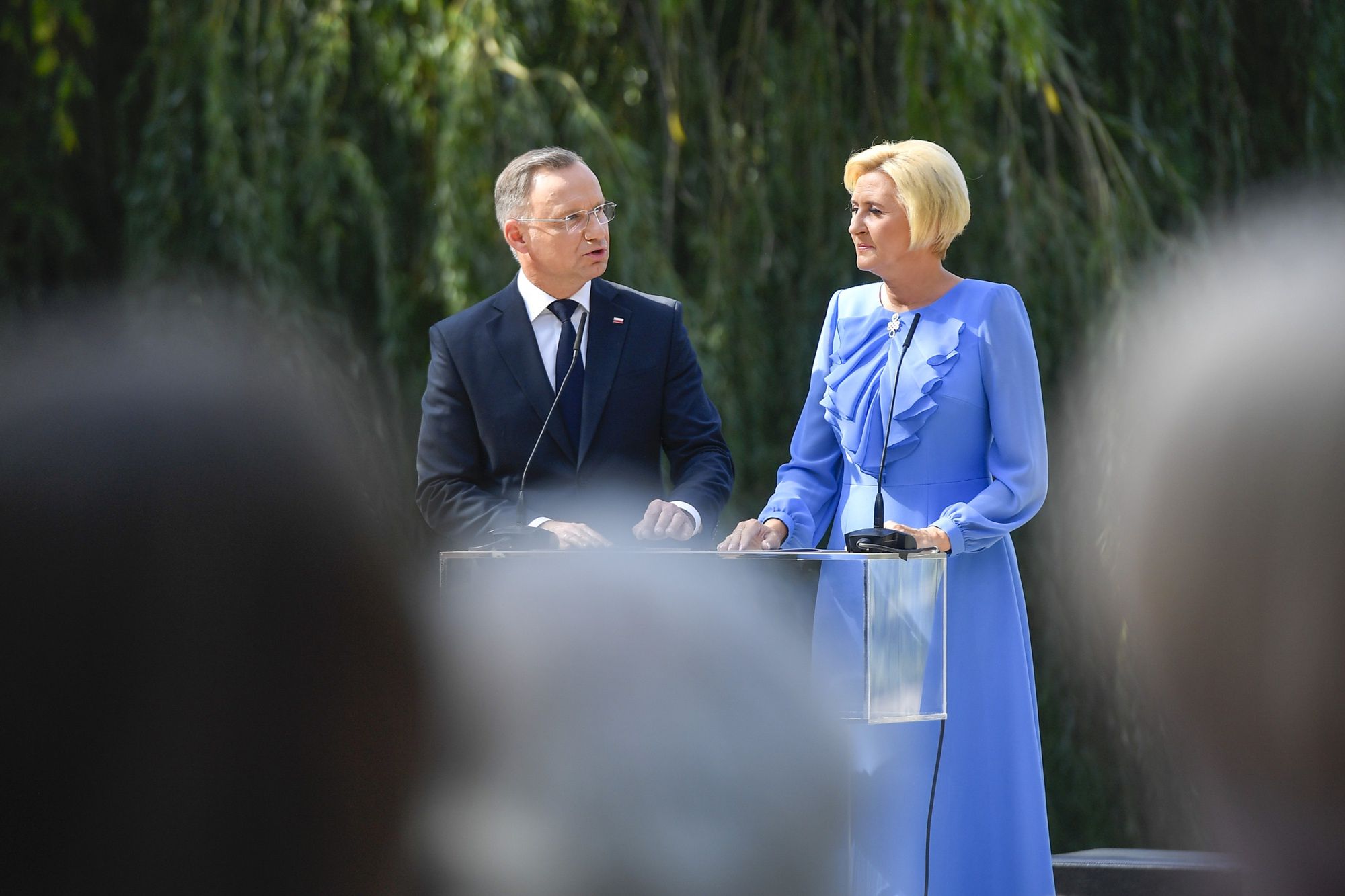 Andrzej Duda, Agata Kornhauser-Duda na Czytaniu Narodowym