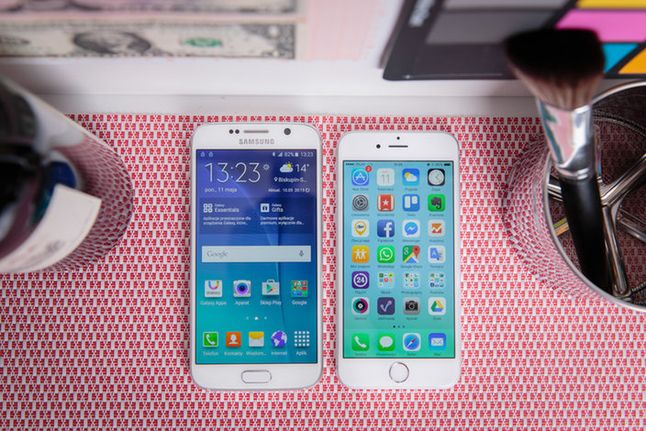 Samsung Galaxy S6 i iPhone 6: znajdź 3 różnice