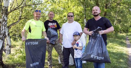 Bytom. Mieszkańcy wzięli sprawy w swoje ręce. Staw Malek wysprzątany