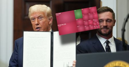 Giełdy spłynęły czerwienią. Tak świat reaguje na krok USA ws. ceł