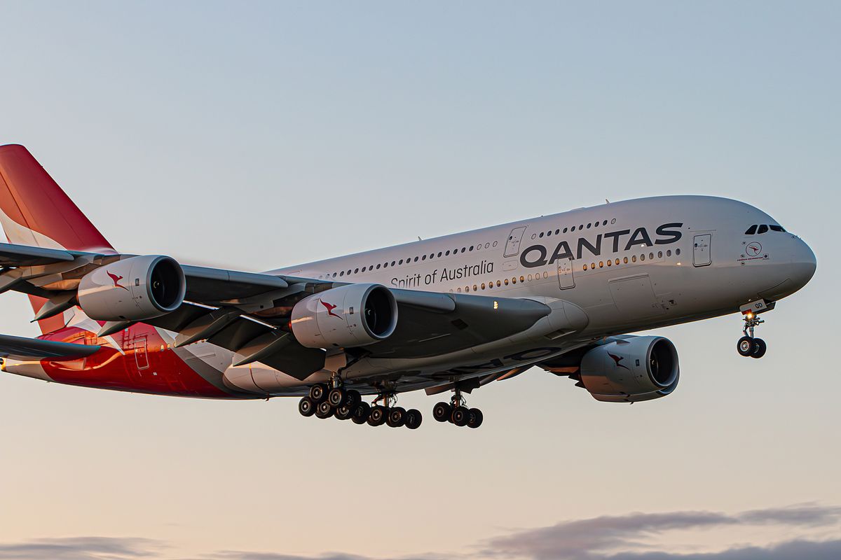 Qantas to narodowe linie lotnicze Australii 