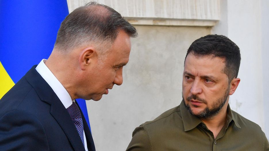 Możliwe spotkanie Duda-Zełenski (na zdj. obaj przywódcy podczas lipcowej wizyty w Łucku)