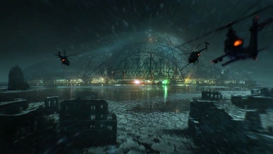 Crysis 3 gra helikopter