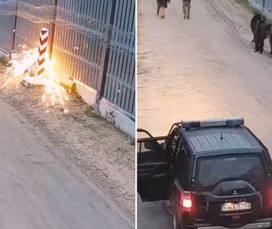 Gorąco na granicy z Białorusią. Wszystko się nagrało