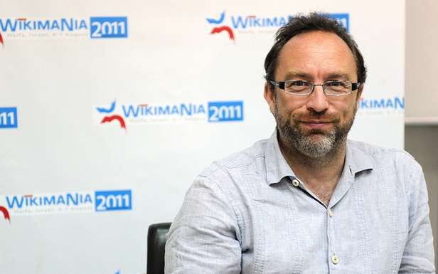 Twórca Wikipedii Jimmy Wales (Fot. Flickr/Wikimedia Israel/Lic. CC by-sa)