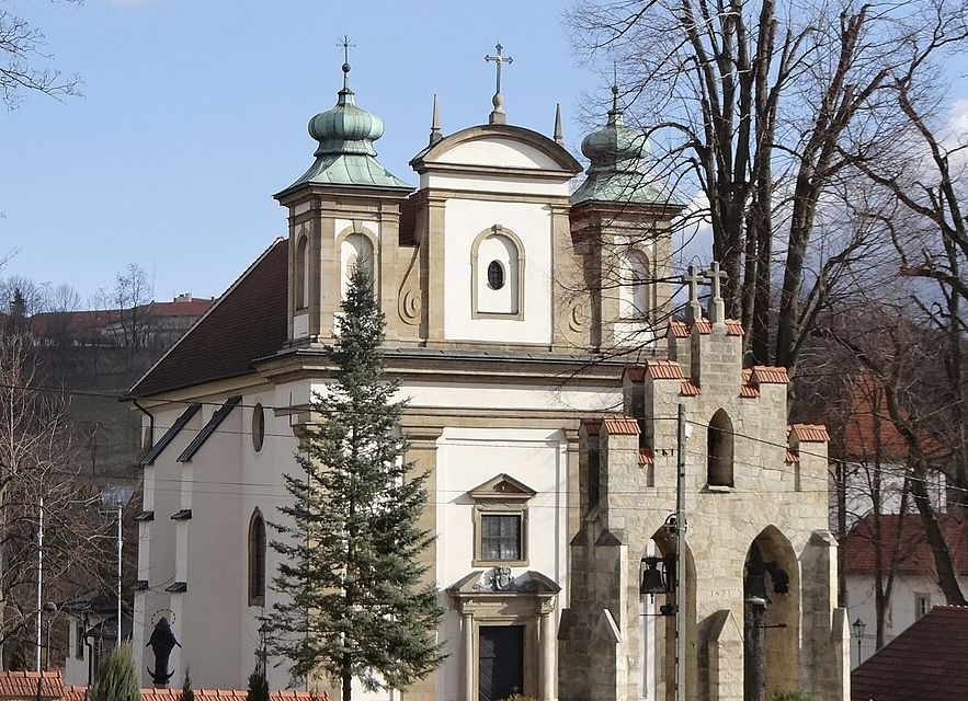 Kościół pod wezwaniem NMP w Nowym Wiśniczu w województwie małopolskim 