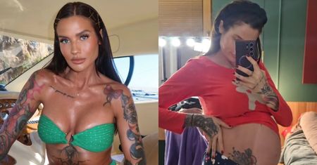 Karolina Gilon przypomniała zdjęcia w bikini sprzed ciąży i prezentuje ciążowe krągłości: "Ile mi zajmie powrót do takiej formy?"