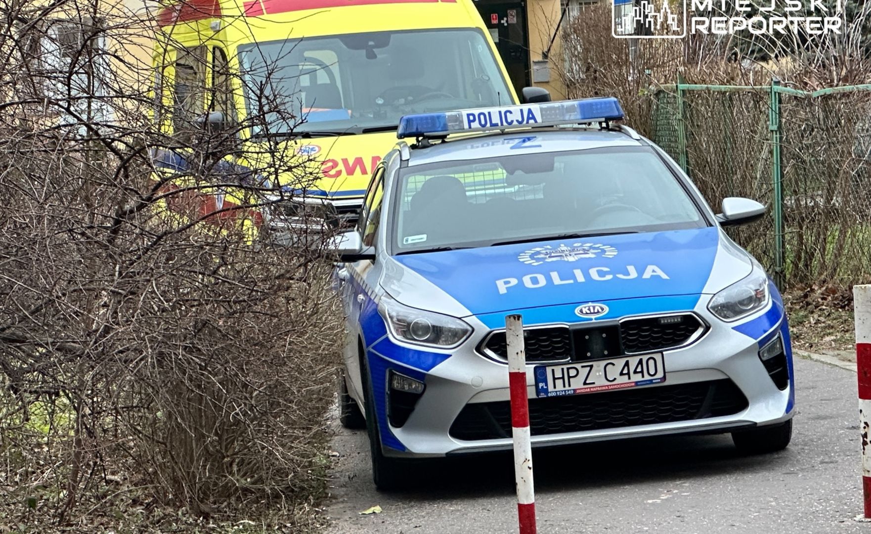 Tragedia na Ursynowie. Strzał w jednym z mieszkań