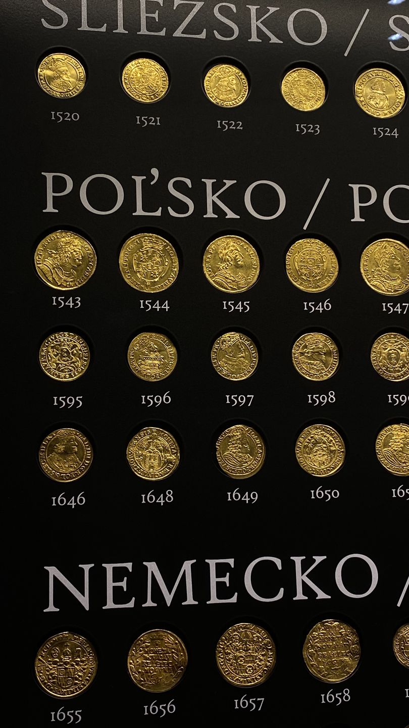 W muzeum zobaczymy "Złoty skarb"