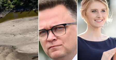 Alarmujący poziom Wisły, nocne spotkanie Szymona Hołowni, nowy rozdział życia Kingi Dudy. Co wydarzyło się w weekend?