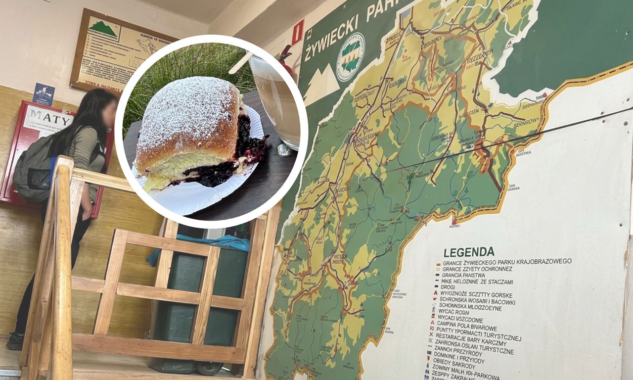 Słynna jagodzianka z górskiego szlaku. Byłam wśród turystów zaskoczonych ceną i długością kolejki
