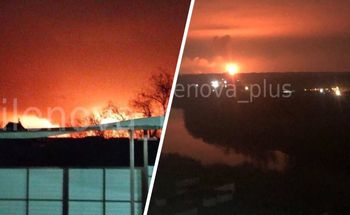 Gorąca noc w Rosji. Drony uderzyły w port i rafinerię